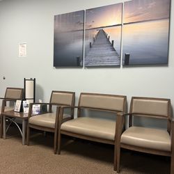 Iredell Primary Care - Waiting room. Never stay here long. The wait is always short!