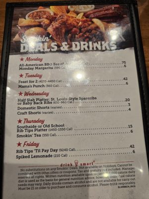 Menu photo 1 Famous Dave's Bar-B-Que Laurel, MD