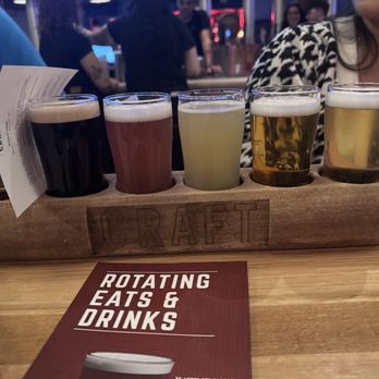 CRAFT - Beer flight - Beer Bar Near Me - Vancouver, British Columbia CRAFT - Beer flight - Beer Bar Near Me - Vancouver, British Columbia