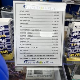 Pricelist for consoles as of early September 2022