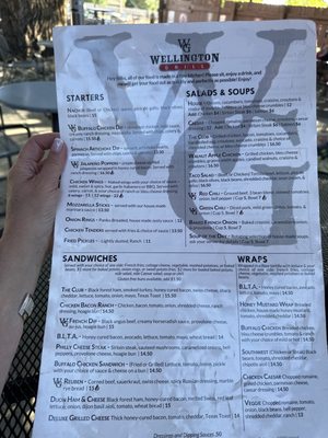 Menu photo 1 Wellington Grill Wellington, CO Menu photo 1 Wellington Grill Wellington, CO