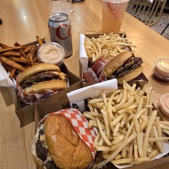 Spread Please - 2 classic and 1 whiteboy combo. Everything was fudging bomb. - Burgers Near Me - El Segundo, California Spread Please - 2 classic and 1 whiteboy combo. Everything was fudging bomb. - Burgers Near Me - El Segundo, California