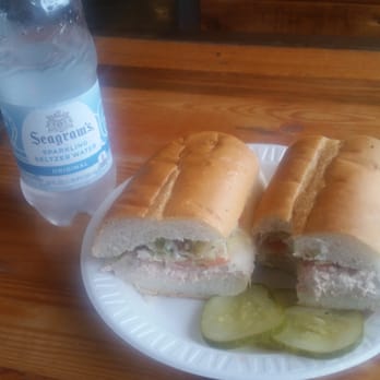 Mr Subs - Tuna, provolone with sweet peppers added - Delis Near Me - South Plainfield, New Jersey Mr Subs - Tuna, provolone with sweet peppers added - Delis Near Me - South Plainfield, New Jersey