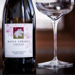 Maple Springs Vineyard - World class, estate grown Chardonnay, perfectly balanced.