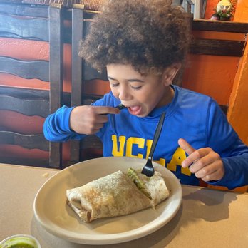 Las Fuentes - Put a fork in it Burrito with Beans & Cheese - Mexican Near Me - Reseda, California Las Fuentes - Put a fork in it Burrito with Beans & Cheese - Mexican Near Me - Reseda, California