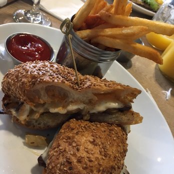Over Easy Kitchen - Steak sandwich (this was incredible) - Salad Near Me - Holmdel, New Jersey