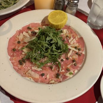 LoCoco's Cucina Rustica - Beef carpaccio appetizer - Italian Near Me - Santa Rosa, California