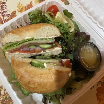 Victory Caffe - Salmon Bagel Sandwich amazing!!! - Coffee & Tea Near Me - Van Nuys, California