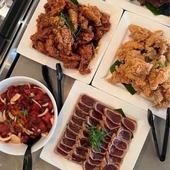 Yonemura Sushi Catering - Poke, Seared Ahi, Korean Fried Chicken, Kalbi - Caterers Near Me