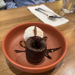 Chocolate Thai Tea Lava Cake Chocolate Thai Tea Lava Cake