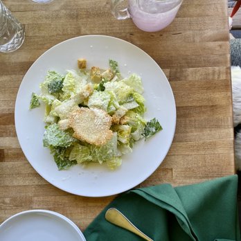 Hideaway House - Basic AF, but tossed perfectly *chefs kiss* Pictured: Caesar Salad - Pizza Near Me - Sedona, Arizona Hideaway House - Basic AF, but tossed perfectly *chefs kiss* Pictured: Caesar Salad - Pizza Near Me - Sedona, Arizona
