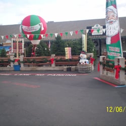 Evergreen Gene's - December front entrance to Evergreen Gene's