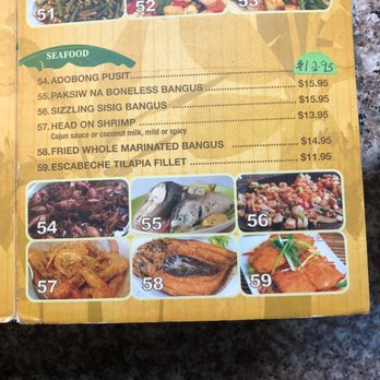 Adobolicious - Menu as of Nov 2018 - Filipino Near Me - Fremont, California