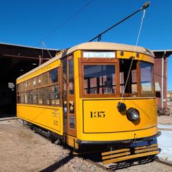Pikes Peak Trolley Museum - Birney car number 135 originally Fort Collins Birney number 22