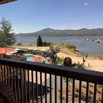 Hotel Marina Riviera - View from room 302 - Hotels Near Me - Big Bear Lake, California Hotel Marina Riviera - View from room 302 - Hotels Near Me - Big Bear Lake, California