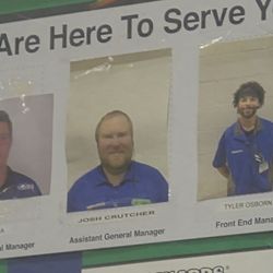 Menards - The GM (who was cool to me) the 1st AGM (That treated me and everyone else like a dog) the 2AGM (who was fine)
