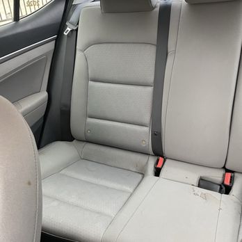 Mk Auto Detail - Before- back seats - Auto Detailing Near Me - Ontario, California