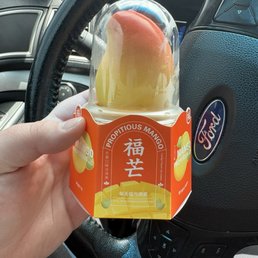 Mango ice cream Mango ice cream