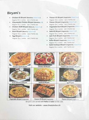 Menu photo 3 Simply Indian Restaurant Bellevue, WA Menu photo 3 Simply Indian Restaurant Bellevue, WA