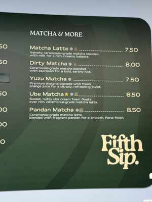 Menu photo 8 FifthSip New York, NY