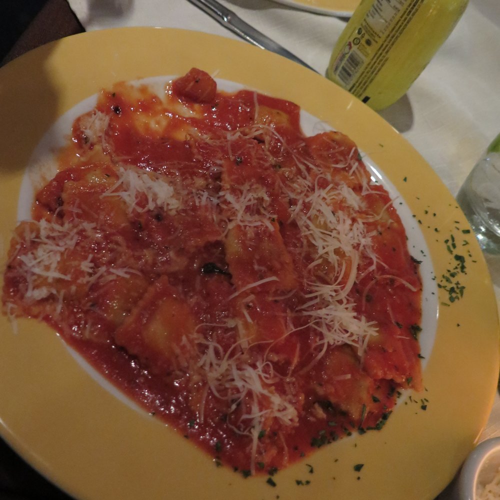 Casa Sofia - Ravioli with spicy tomato sauce. - Italian Near Me - Playa del Carmen, ROO Casa Sofia - Ravioli with spicy tomato sauce. - Italian Near Me - Playa del Carmen, ROO