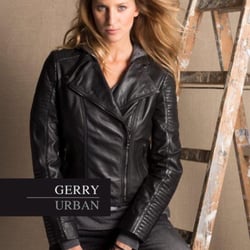 JR Leather - Chaqueta de piel