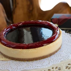Maria's Cheesecakes - Chocolate & Raspberry Boston Cheesecake
