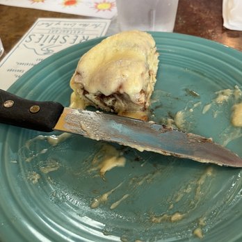 Freshies - The last bite of the best cinnamon roll we've ever had - Breakfast & Brunch Near Me - Steamboat Springs, Colorado Freshies - The last bite of the best cinnamon roll we've ever had - Breakfast & Brunch Near Me - Steamboat Springs, Colorado