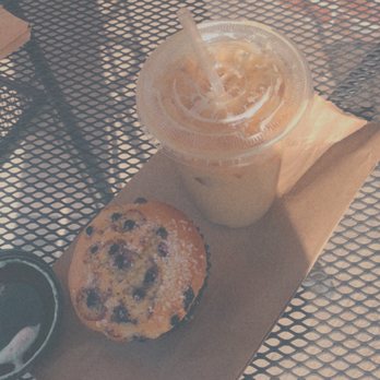 Whisk Bakery and Coffee Shop - Iced latte and a blueberry muffin - Coffee & Tea Near Me - Wauconda, Illinois Whisk Bakery and Coffee Shop - Iced latte and a blueberry muffin - Coffee & Tea Near Me - Wauconda, Illinois