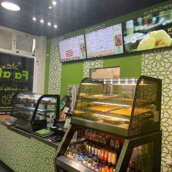 Falafel California - Counter area - Mediterranean Near Me - San Diego, California