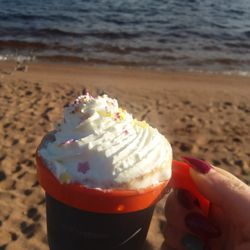 Kayak Summer Isles - Awesome hot chocolate, with marshmallows too