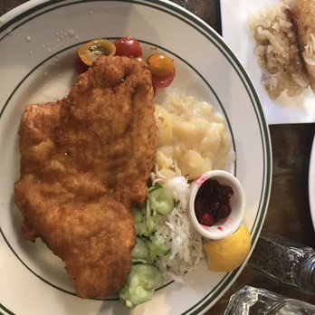 Werkstatt - Just had the Chicken Schnitzel. Delicious meal in this cozy spot here in Brooklyn. The food was well seasoned and cooked to perfection. - Austrian Near Me - Brooklyn, New York Werkstatt - Just had the Chicken Schnitzel. Delicious meal in this cozy spot here in Brooklyn. The food was well seasoned and cooked to perfection. - Austrian Near Me - Brooklyn, New York