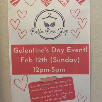 Bella Bra Shop - Galentines event for your Valentine - Lingerie Near Me - Dallas, Texas Bella Bra Shop - Galentines event for your Valentine - Lingerie Near Me - Dallas, Texas