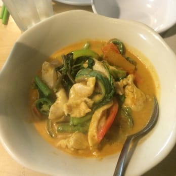 B & K Asian Kitchen - Kaeng Phet Chicken!!! - Thai Near Me - Fresno, California