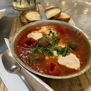 Tatte Bakery & Cafe | Fenway - Lamb Meatball Shakshuka - Bakeries Near Me - Boston, Massachusetts