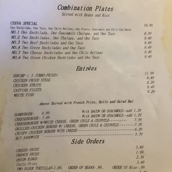 Cueva De Leon - Menu July 2016. - Mexican Near Me - Fort Davis, Texas Cueva De Leon - Menu July 2016. - Mexican Near Me - Fort Davis, Texas