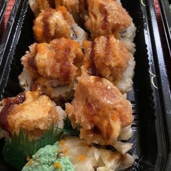 Sake Japanese Steakhouse - Volcano roll. It tasted pretty good but was waaaay to heavy for me. Maybe I'll try again without being deep fried. - Japanese Near Me - Woodbridge, Virginia Sake Japanese Steakhouse - Volcano roll. It tasted pretty good but was waaaay to heavy for me. Maybe I'll try again without being deep fried. - Japanese Near Me - Woodbridge, Virginia