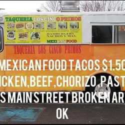 Taqueria Los Cinco Primos - Best Street tacos in Broken Arrow!