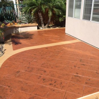 OC Concrete Stain - After - Masonry/Concrete Near Me