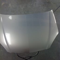 Old pic David sent me of my finished hood.