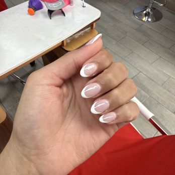 Ocean Nails And Spa - French tip almond nails - Eyelash Service Near Me - Fort Walton Beach, Florida Ocean Nails And Spa - French tip almond nails - Eyelash Service Near Me - Fort Walton Beach, Florida