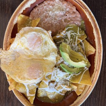 Wake Up Café - Chilaquiles verdes with eggs - Breakfast & Brunch Near Me - Bakersfield, California Wake Up Café - Chilaquiles verdes with eggs - Breakfast & Brunch Near Me - Bakersfield, California