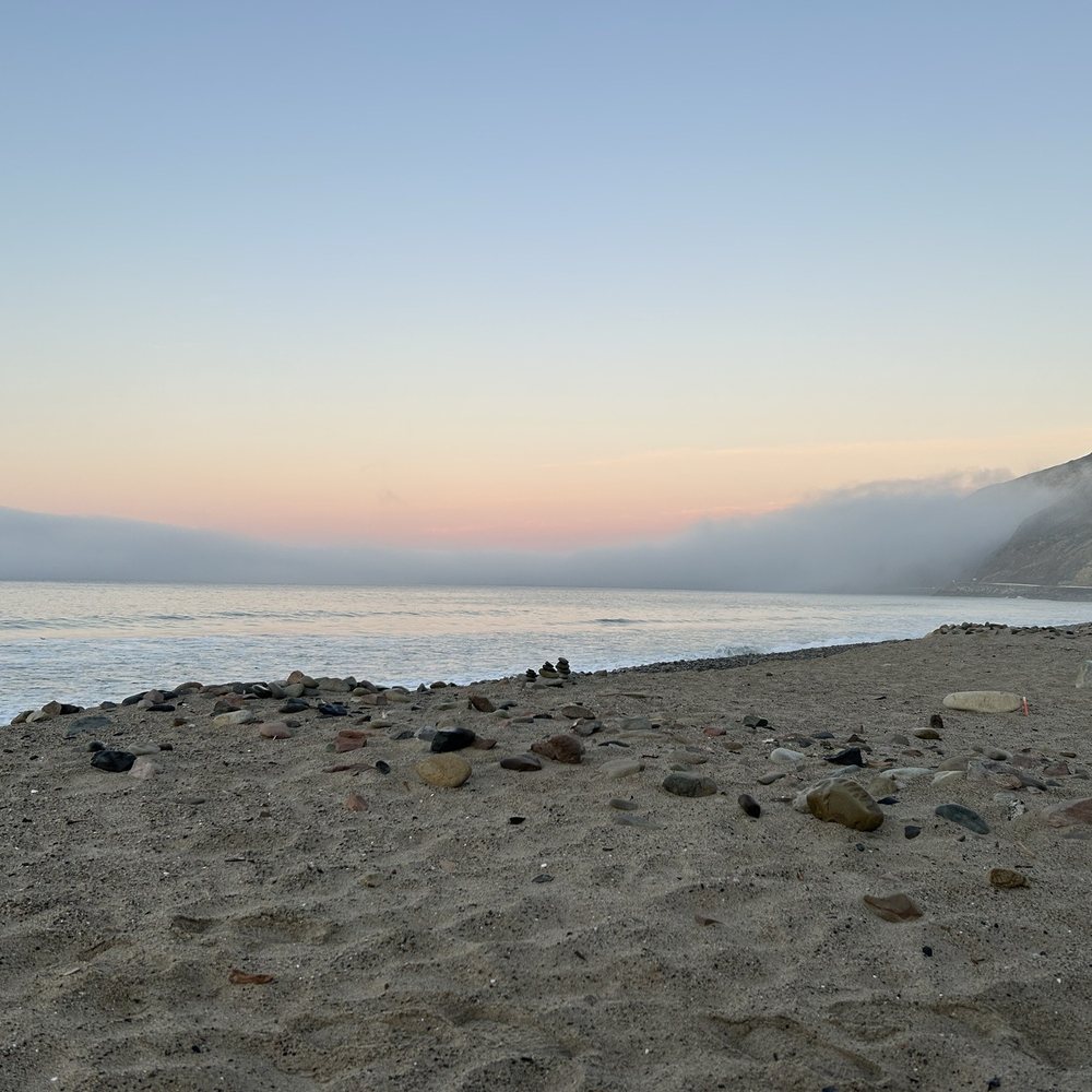 Thornhill Broome State Beach Campground - Sunrise view from my tent - Campgrounds Near Me - Malibu, California Thornhill Broome State Beach Campground - Sunrise view from my tent - Campgrounds Near Me - Malibu, California