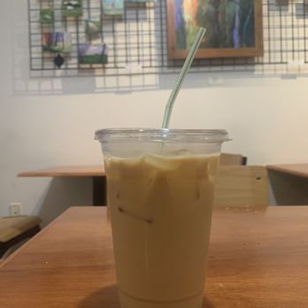 The Ragged Edge Coffee House - Iced Coffee with milk and caramel drizzle - Coffee & Tea Near Me - Gettysburg, Pennsylvania The Ragged Edge Coffee House - Iced Coffee with milk and caramel drizzle - Coffee & Tea Near Me - Gettysburg, Pennsylvania