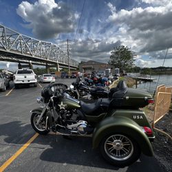 Big Basin Saloon On The Water - One of my favorite places! (That's my bike!)