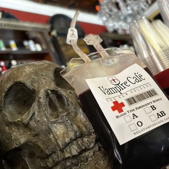 Vampire Cafe - Fangria Sangria - Cafes Near Me - New Orleans, Louisiana
