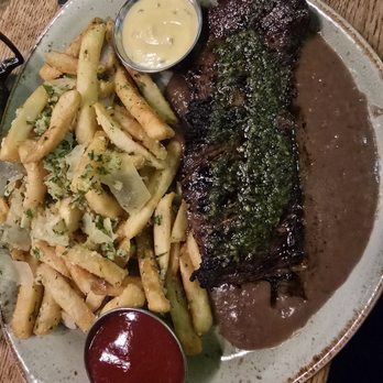 Public School 310 - Hanger steak and fries - Gastropubs Near Me - Culver City, California