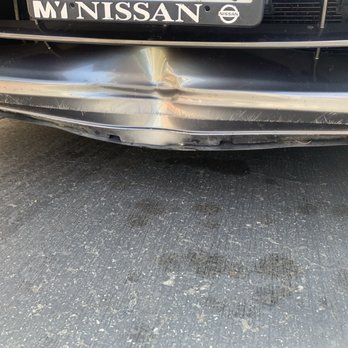 Dent Doctor - Bumper Before, lower shot. - Body Shops Near Me - Salinas, California Dent Doctor - Bumper Before, lower shot. - Body Shops Near Me - Salinas, California