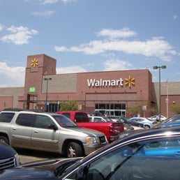 Walmart Entrance, Storefront and Signage of 601 Englewood Pkwy, Englewood, CO 80110.  July 20th 2014 visit.