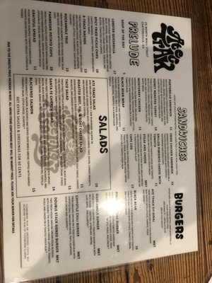 Menu photo 7 Ate Track Cartersville, GA